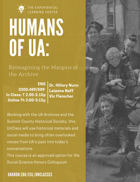 UA的人类:重新想象档案的边缘非职业