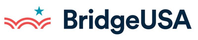 # BridgeUSA标志,以前交流访问者计划